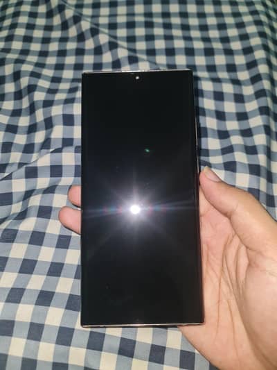 Samsung Note 20 ultra on screen just dot