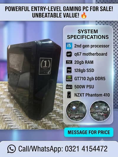 i5 2nd gen PC for SALE - Lhr