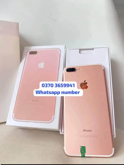 Apple iPhone 7 Plus pta approved 128gb Contact WhatsApp