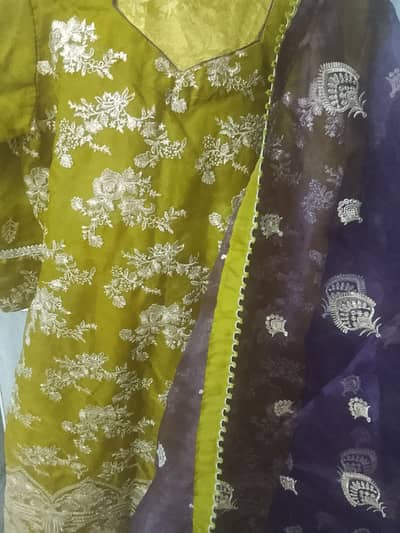 Mehndi suit