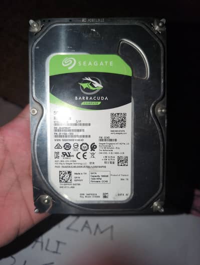 Seagate Barracuda 500GB PC Hard Drive (100% Health