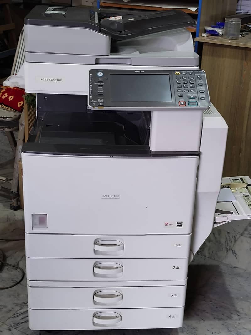 Richo afico MP 5002 photocoper machine 0