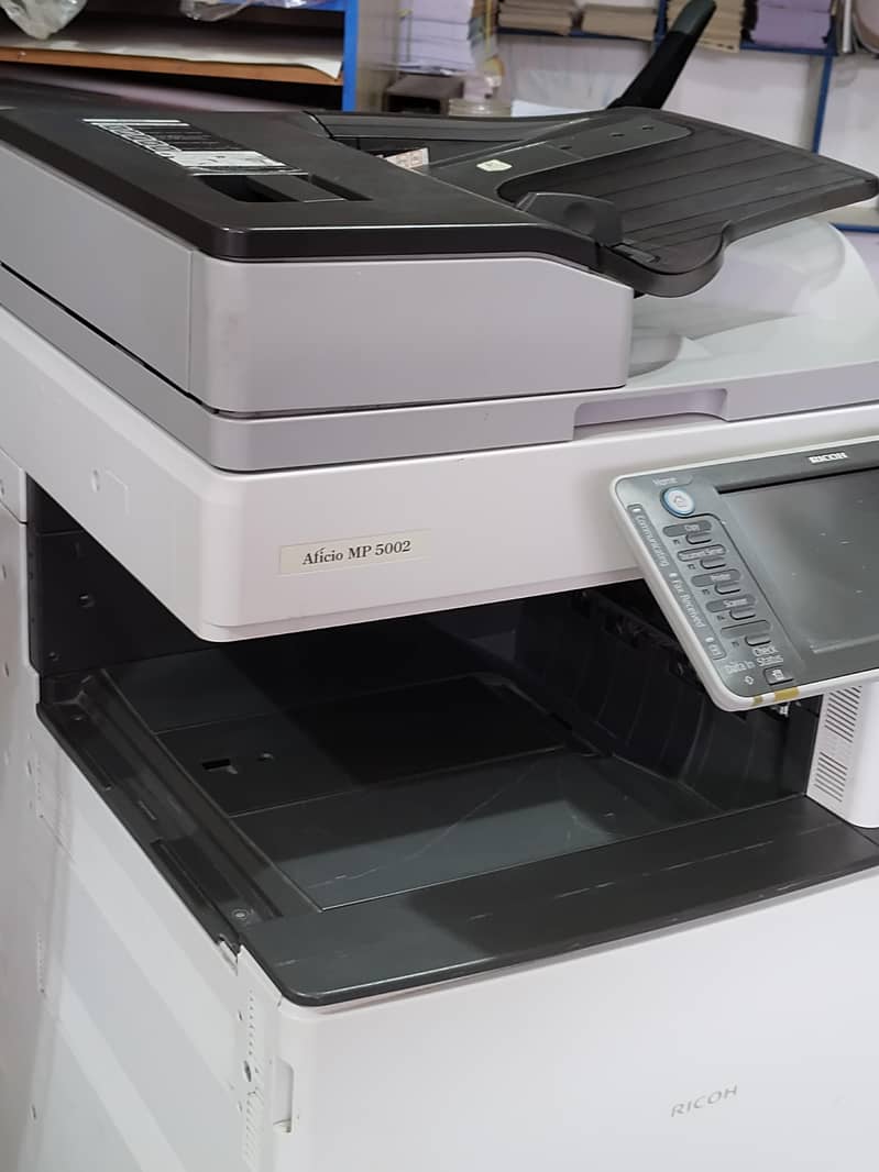Richo afico MP 5002 photocoper machine 3