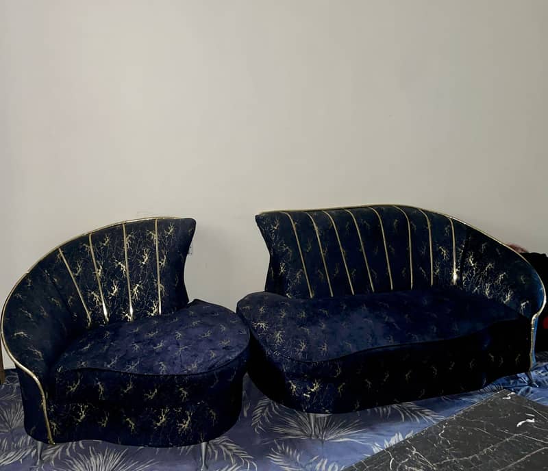 7 Seater Sofa Set + Table 1