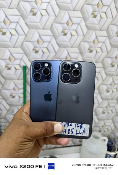 Apple iPhone 15 Pro non pta unlocked sim time 4 month