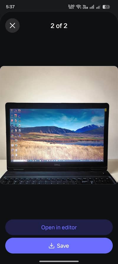 Dell Latitude 5590 – Core i5 8th Gen – 8GB/256GB NVMe