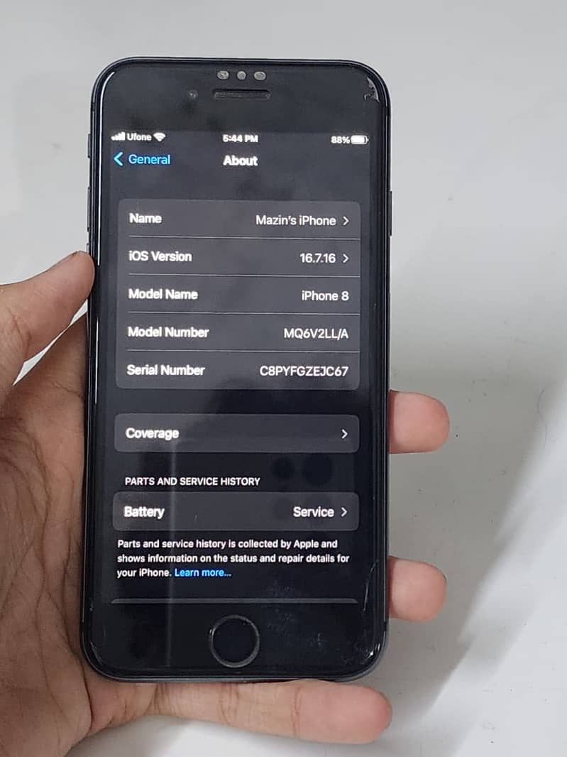 Iphone 8 pta 8