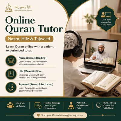 Online Quran male teacher