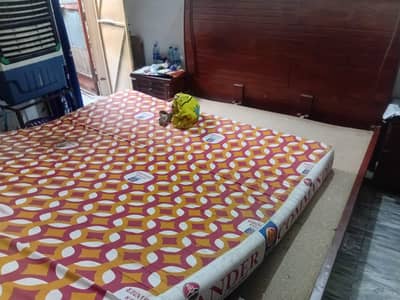 WOODEN BED 6.5 inch   by  5.5  inch