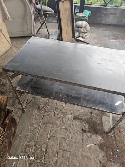 steel table for