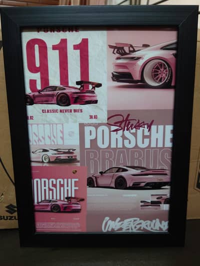Porsche frame 911 - Pinterest asthetic frame