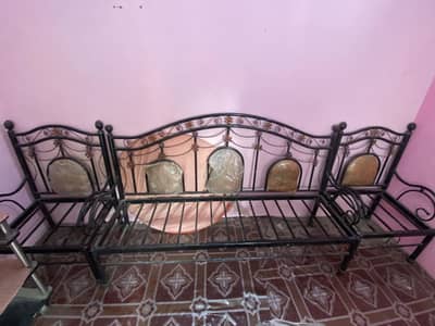 Iron Sofa 3+1+1