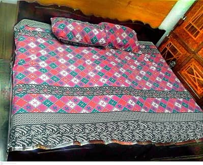 Wooden Bed