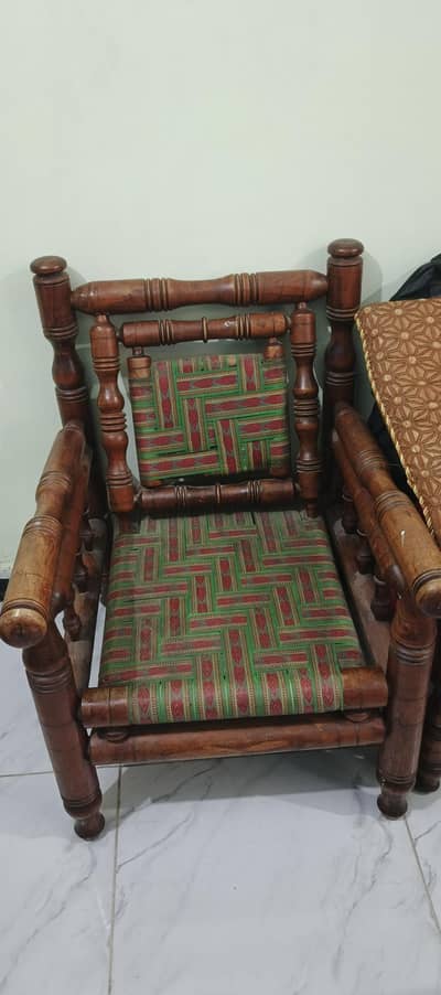 Sofa Set and Single Bad