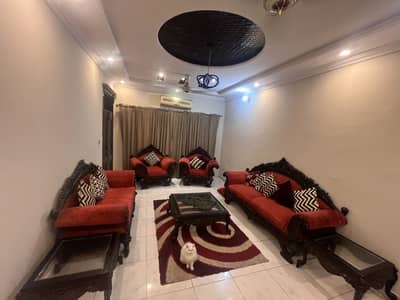 Sofa set with tables