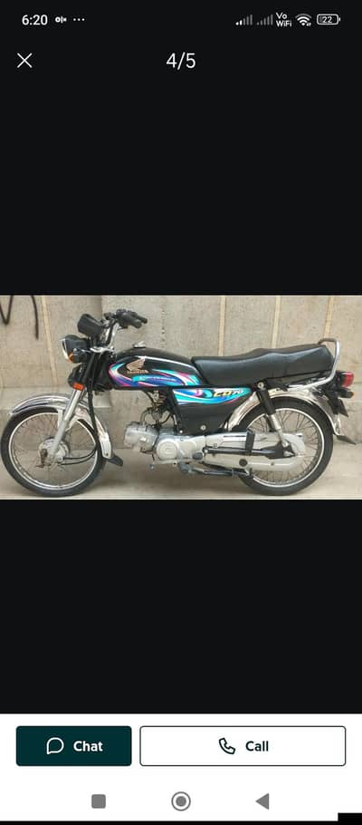 Honda cd 70cc like new Rabta num 0321-220-5570