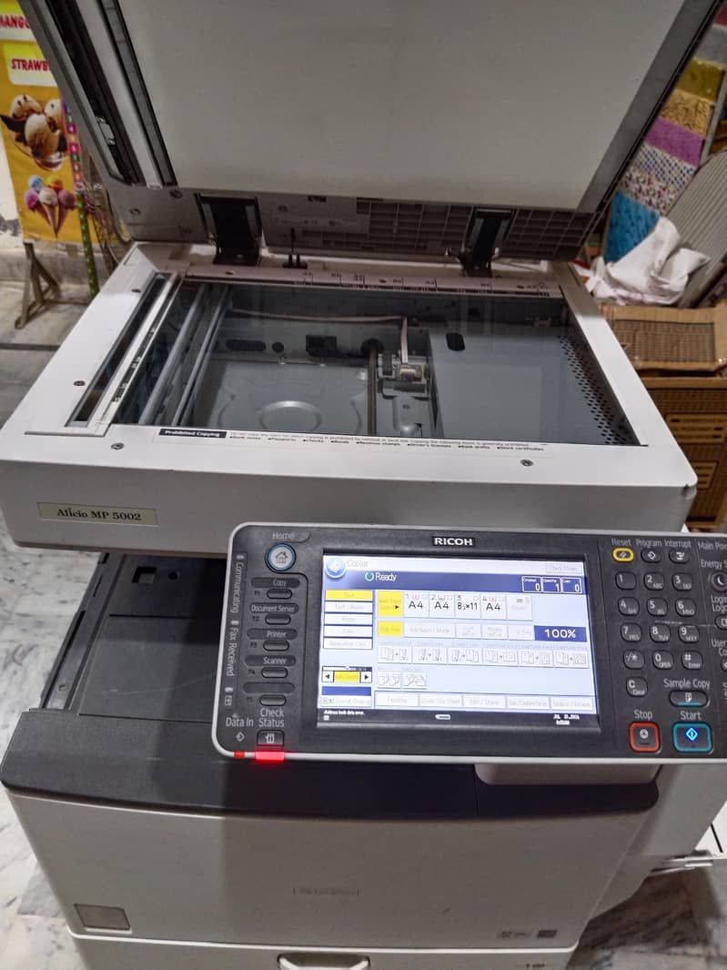 Richo afico MP 5002 photocoper machine 5