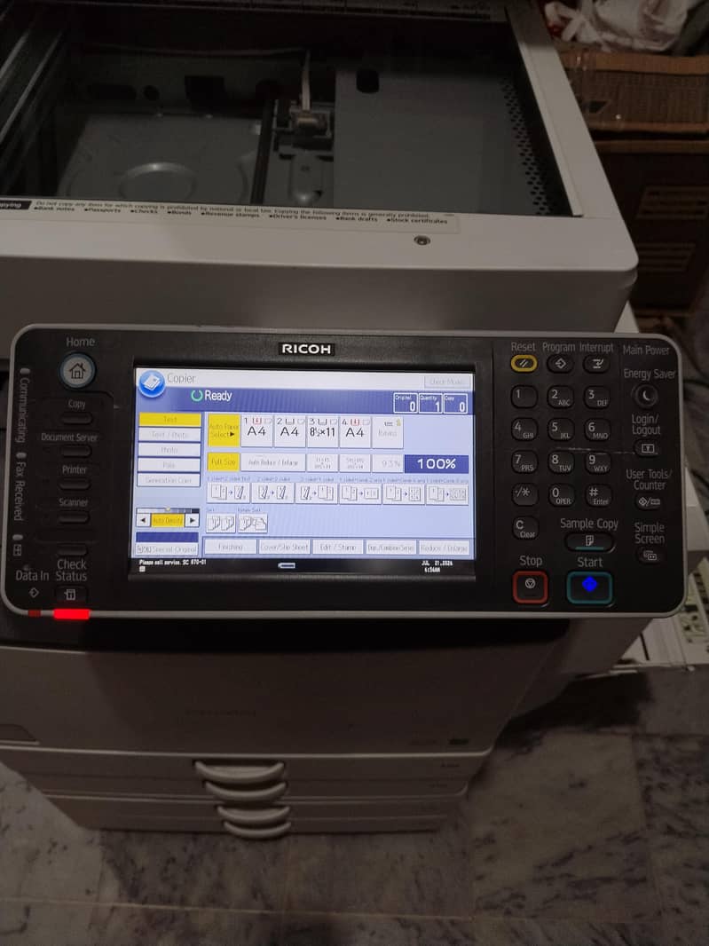 Richo afico MP 5002 photocoper machine 6