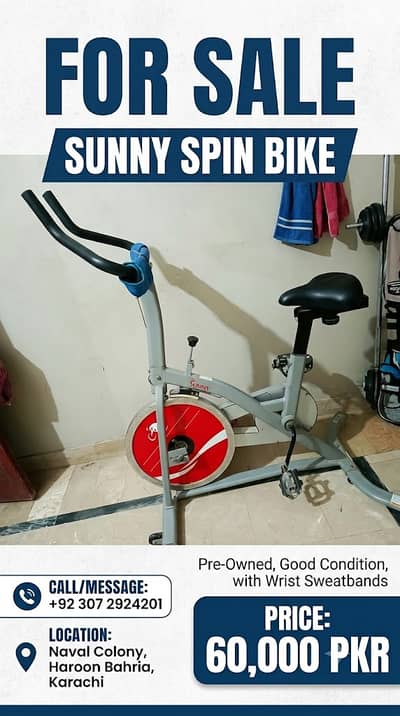 Exercise Bike/ Spin Bkie/ Ellipticals/ Gym Equipment