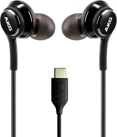 AKG Type-C Wired Earphones Black