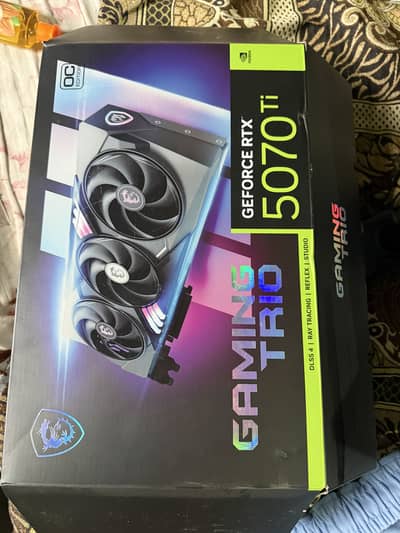 RTX 5070 TI gaming X trio (Special Ediction)