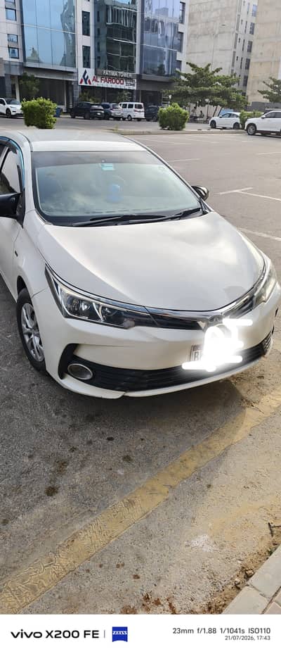 Toyota Corolla XLI 2017
