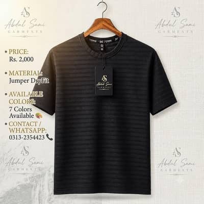 Premium Jumper DryFit T-Shirt | 7 Colors | M, L, XL | Brand New