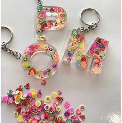 Epoxy Resin Keychains
