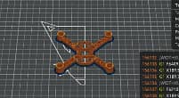 3d printed,615 motor,12+,3d printed material