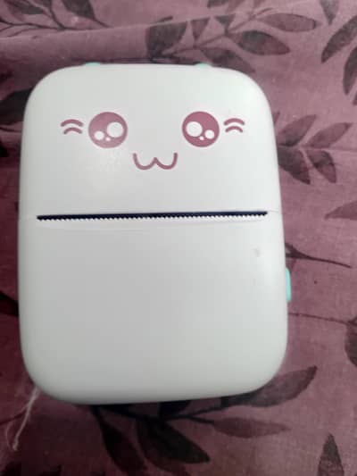 portable mini printer no ink needed without thermal paper urgent sale