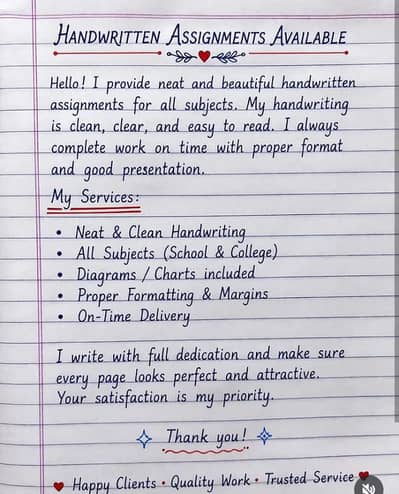 assignment writing