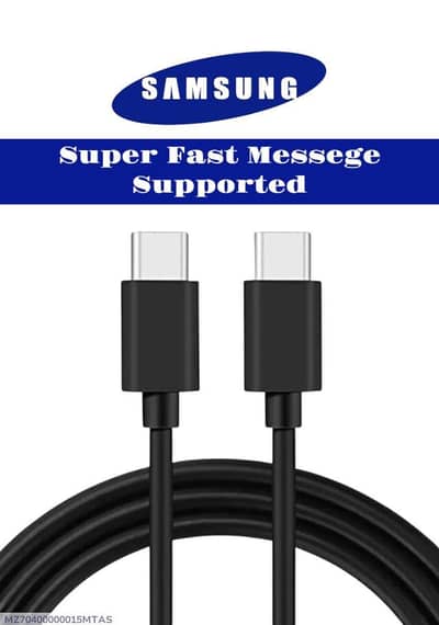 Samsung C to C Super Fast Charging cable Cash on delivery available