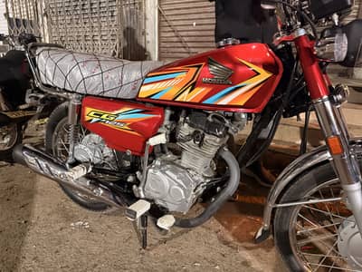 Honda cg 125 2025/26 final price hai registered karachi number no work