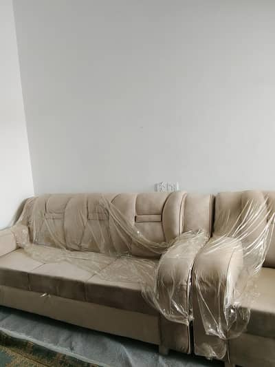 6-Seater Velvet Poshish Sofa Set