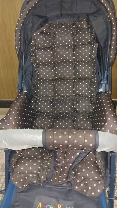 8 big tyres alloy foldable baby stroller pram