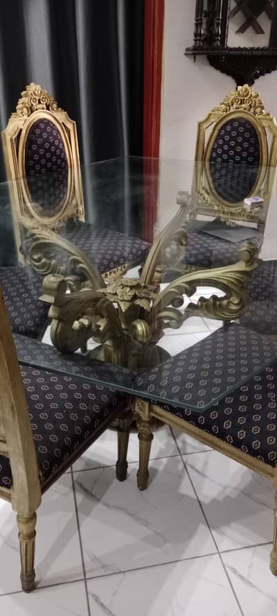 6 chairs dinner table