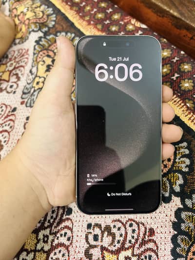 iphone 15 pro 128gb lla jv battery  85 cycle 890