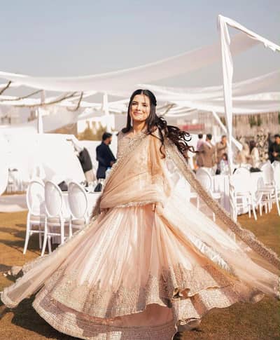 Designer Maha Wajahat Bridal Dress