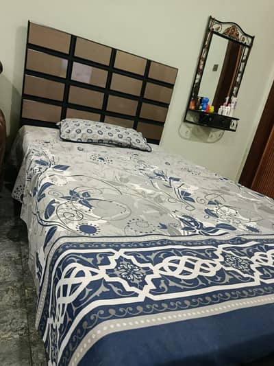 Solid Wooden Single Bed - 80" x 48"
