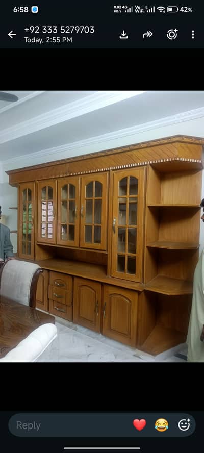 Dinning room cupboard for sale