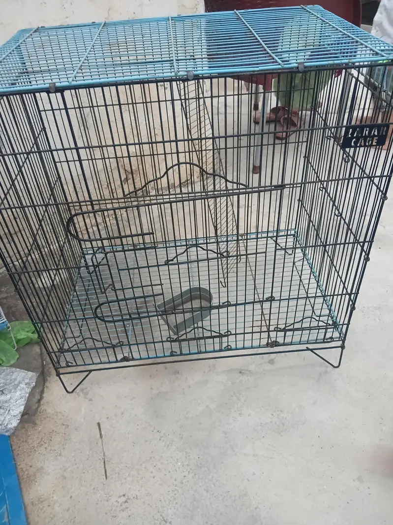 birds cage made in iron full size — photo 2