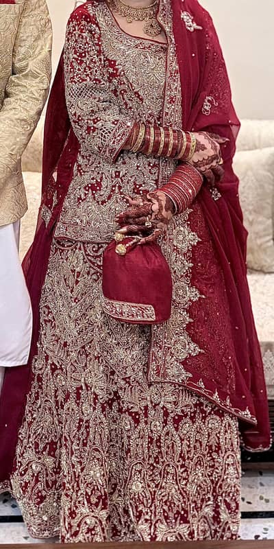 Barat dress |Lehnga with choli|Bridal dress