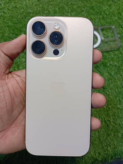 APPLE IPHONE 16 PRO JV 128GB DESERT TITANIUM (with box & charging pin)