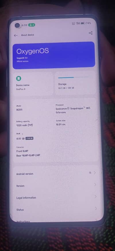 One Plus 8