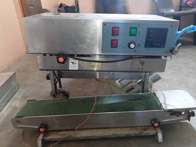 continued band sealer with air filled