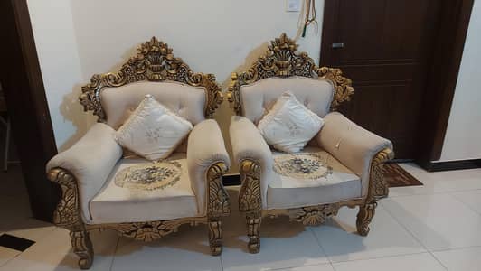 7 seater pure Taali Chinyoti Sofa