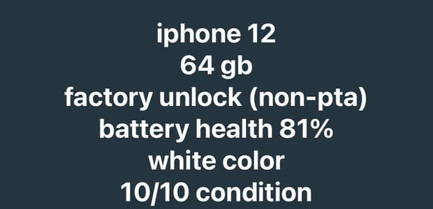 Apple iPhone 12