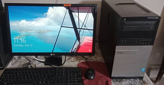 Dell Gaming PC Optiplex 9020 Tower  i5 4TH Gen