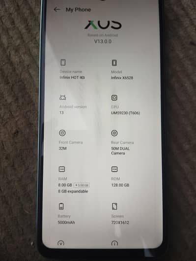 Infinix Hot 40i only mobile