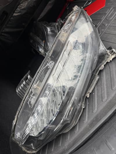 Civic x facelift headlights